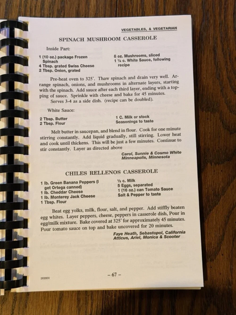 Feline-L Cookbook 2000 Spiral Bound‎ Excellent Condition